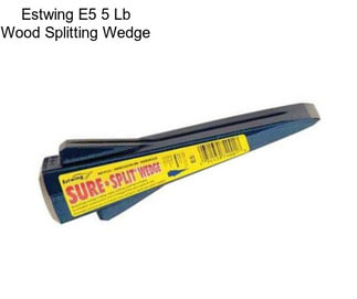 Estwing E5 5 Lb Wood Splitting Wedge