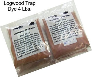 Logwood Trap Dye 4 Lbs.
