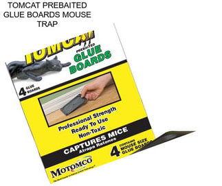 TOMCAT PREBAITED GLUE BOARDS MOUSE TRAP