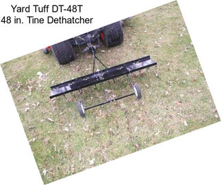 Yard Tuff DT-48T 48 in. Tine Dethatcher