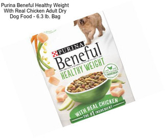 Purina Beneful Healthy Weight With Real Chicken Adult Dry Dog Food - 6.3 lb. Bag