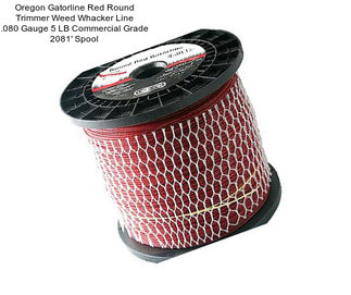 Oregon Gatorline Red Round Trimmer Weed Whacker Line .080\