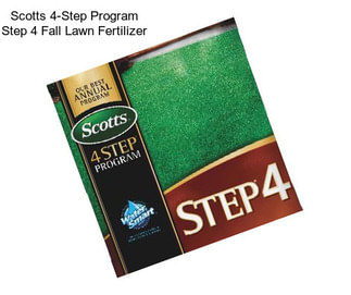 Scotts 4-Step Program Step 4 Fall Lawn Fertilizer