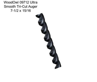 WoodOwl 09712 Ultra Smooth Tri-Cut Auger 7-1/2\