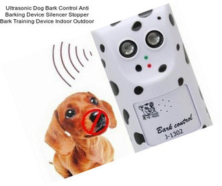 Ultrasonic Dog Bark Control Anti Barking Device Silencer Stopper Bark Training Device Indoor Outdoor