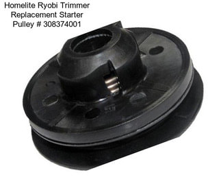 Homelite Ryobi Trimmer Replacement Starter Pulley # 308374001