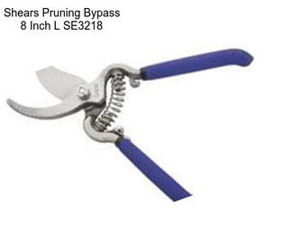 Shears Pruning Bypass 8 Inch L SE3218