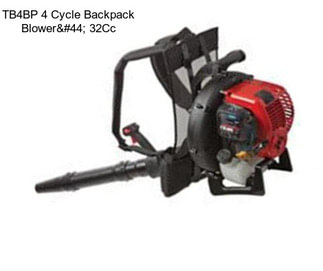 TB4BP 4 Cycle Backpack Blower, 32Cc