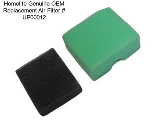 Homelite Genuine OEM Replacement Air Filter # UP00012