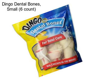 Dingo Dental Bones, Small (6 count)