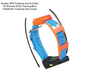 Dogtra GPS Tracking and E-Collar for Remote DOG Training-Blue Pathfinder Tracking Only Collar