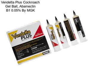 Vendetta Plus Cockroach Gel Bait, Abamectin B1 0.05% By MGK