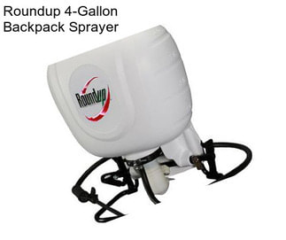 Roundup 4-Gallon Backpack Sprayer