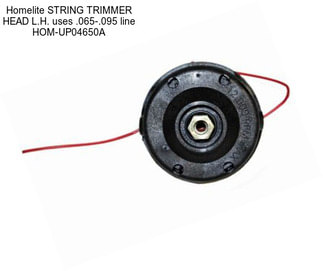 Homelite STRING TRIMMER HEAD L.H. uses .065\