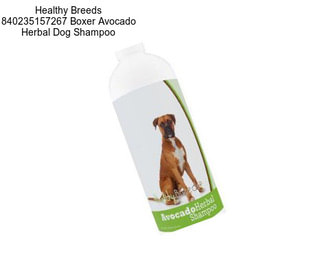 Healthy Breeds 840235157267 Boxer Avocado Herbal Dog Shampoo