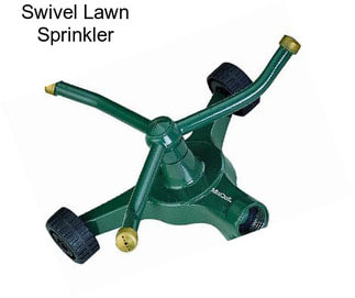 Swivel Lawn Sprinkler