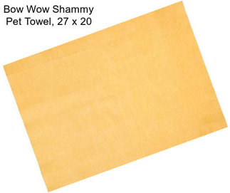 Bow Wow Shammy Pet Towel, 27\