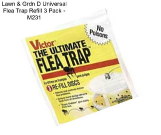 Lawn & Grdn D Universal Flea Trap Refill 3 Pack - M231