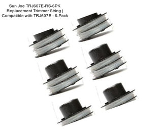 Sun Joe TRJ607E-RS-6PK Replacement Trimmer String | Compatible with TRJ607E · 6-Pack