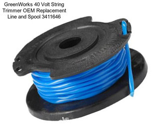 GreenWorks 40 Volt String Trimmer OEM Replacement Line and Spool 3411646