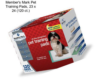 Member\'s Mark Pet Training Pads, 23\