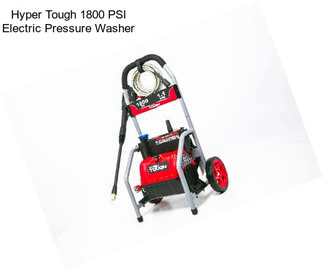Hyper Tough 1800 PSI Electric Pressure Washer