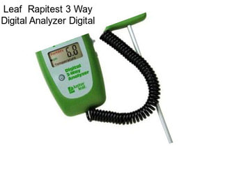 Leaf  Rapitest 3 Way Digital Analyzer Digital