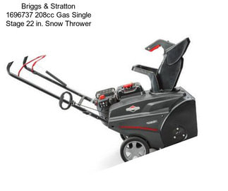 Briggs & Stratton 1696737 208cc Gas Single Stage 22 in. Snow Thrower