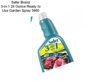 Safer Brand 3-in-1 24 Ounce Ready to Use Garden Spray 5460