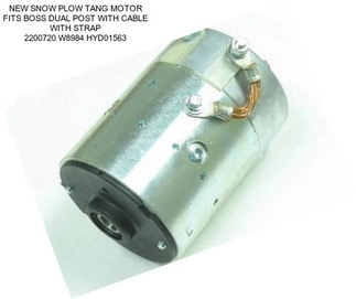 NEW SNOW PLOW TANG MOTOR FITS BOSS DUAL POST WITH CABLE WITH STRAP 2200720 W8984 HYD01563