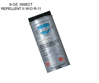 6-OZ. INSECT REPELLENT II W/O R-11