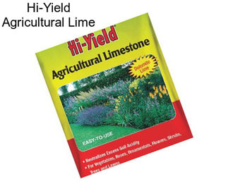 Hi-Yield Agricultural Lime