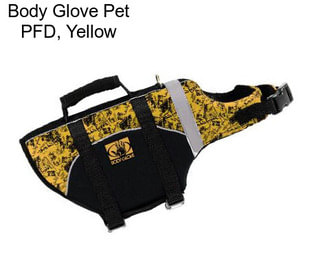 Body Glove Pet PFD, Yellow
