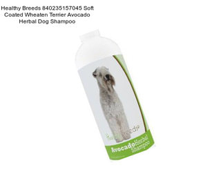 Healthy Breeds 840235157045 Soft Coated Wheaten Terrier Avocado Herbal Dog Shampoo