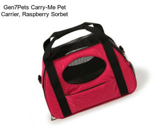 Gen7Pets Carry-Me Pet Carrier, Raspberry Sorbet