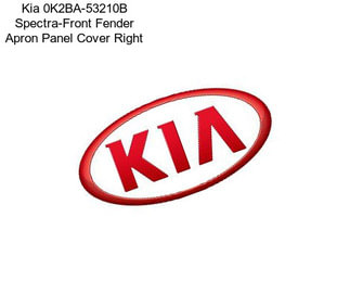 Kia 0K2BA-53210B Spectra-Front Fender Apron Panel Cover Right