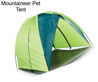 Mountaineer Pet Tent