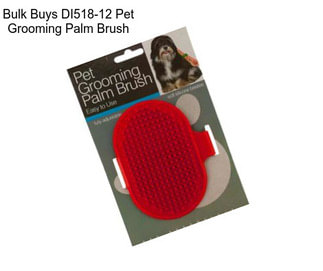 Bulk Buys DI518-12 Pet Grooming Palm Brush