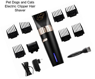 Pet Dogs and Cats Electric Clipper Hair Shaver