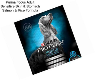 Purina Focus Adult Sensitive Skin & Stomach Salmon & Rice Formula