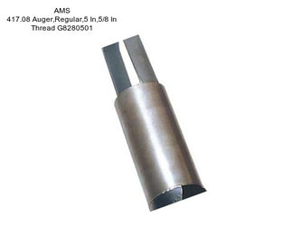 AMS 417.08 Auger,Regular,5 In,5/8 In Thread G8280501