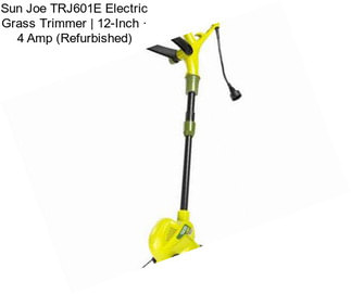 Sun Joe TRJ601E Electric Grass Trimmer | 12-Inch · 4 Amp (Refurbished)