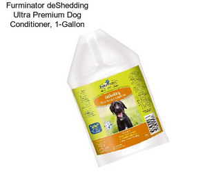 Furminator deShedding Ultra Premium Dog Conditioner, 1-Gallon