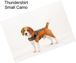 Thundershirt Small Camo