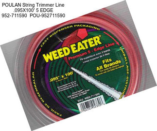 POULAN String Trimmer Line .095X100\' 5 EDGE 952-711590  POU-952711590