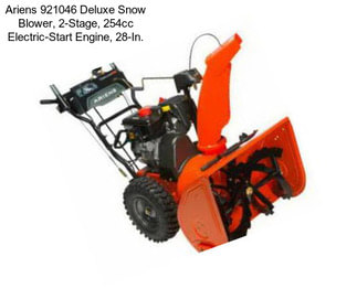 Ariens 921046 Deluxe Snow Blower, 2-Stage, 254cc Electric-Start Engine, 28-In.
