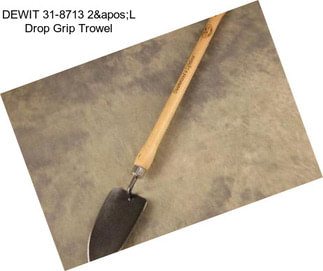 DEWIT 31-8713 2'L Drop Grip Trowel