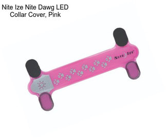 Nite Ize Nite Dawg LED Collar Cover, Pink