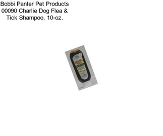 Bobbi Panter Pet Products 00090 Charlie Dog Flea & Tick Shampoo, 10-oz.