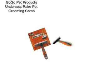 GoGo Pet Products Undercoat Rake Pet Grooming Comb